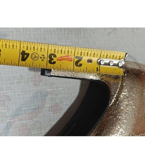 Worthington Pleasant Stiletto Heel Dress High Boots Gold Size 61/2 New With Tags - Picture 8 of 8